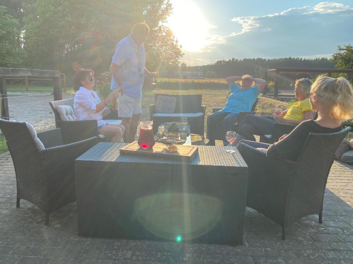 Ferienwohnung Auf Pferdehof Dreetz エクステリア 写真